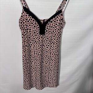 Marilyn Monroe leopard print night sleep Maxi dress